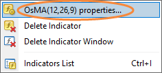 จะแก้ไขช่วงเวลาของ OsMA บน MT4 ได้อย่างไร